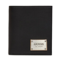 Guess Duży Portfel Męski Guess SMMISE LEA22 Czarny