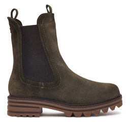 Tamaris Klassische Stiefeletten Tamaris 1-25411-47 Dunkelgrün