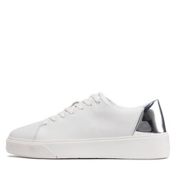

Снікерcи Calvin Klein Low Top Lace Up HM0HM00824 White/Silver 0K6, Білий
