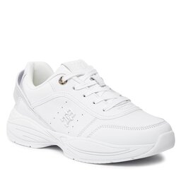 Tommy Hilfiger Sneakers Tommy Hilfiger Tech Heel Runner FW0FW07701 White YBS