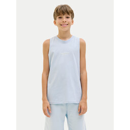Jack&Jones Junior Jack&Jones Junior Tank top marškinėliai Vesterbro 12253957 Žydra Loose Fit
