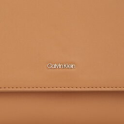 

Сумка Calvin Klein Ck Must Top Handle Tote W/Flap K60K611043 Brown Sugar GA5, Коричневий