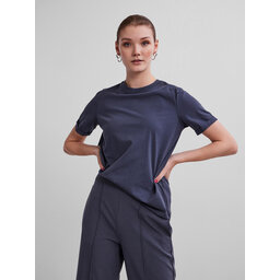 Pieces Pieces Majica Ria 17086970 Mornarsko modra Regular Fit