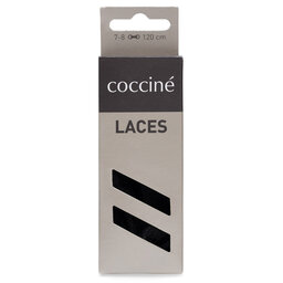 Coccine Κορδόνια παπουτσιών Coccine SZNUROWADŁA 120 cm P7 BAWEŁNIANE v.AZ Μαύρο