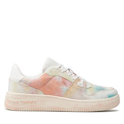 

Снікерcи Tommy Jeans Tie Dye Basket Wmn EN0EN01727 Island Punch SM9, Кольоровий