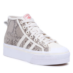 adidas Boty adidas Nizza Platform Mid W HQ1981 Wonwhi/Wonwhi/Cblack