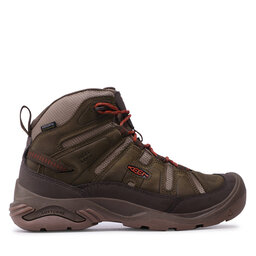 

Трекінгові черевики Keen Circadia Mid Wp 1026766 Dark Olive/Potters Clay, Хакі