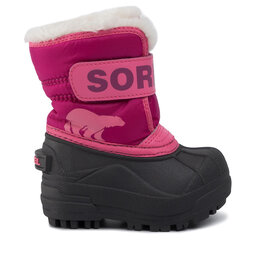 Sorel Μπότες Χιονιού Sorel Toodler Snow Commander NV1960 Ροζ