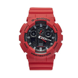 G-Shock Laikrodis G-Shock GA-100B-4AER Raudona