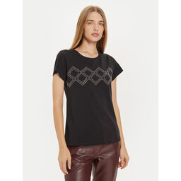 Liu Jo Sport Liu Jo Sport T-Shirt TF4209 J6040 Μαύρο Regular Fit