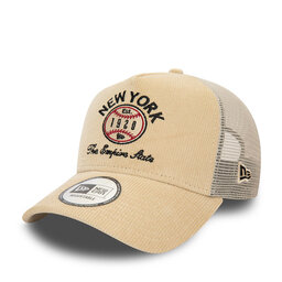New Era Czapka z daszkiem New Era Cord Graphic Trucke 60565530 Beżowy