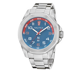 Nautica Ceas Nautica NAPTBS206 Silver/Blue