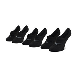 Mizuno 3 pares de calcetines tobilleros para hombre Mizuno Super Short Socks 3P J2GX005599 Black