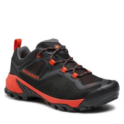 

Трекінгові черевики Mammut Sapuen Low Gtx GORE-TEX 3030-04261-00654 Black/Hot Red, Чорний