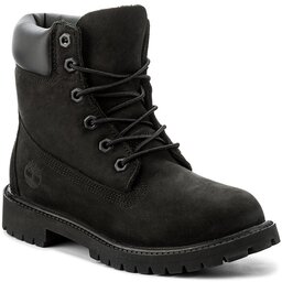 Timberland Туристически oбувки Timberland 6In Prem 12907/TB0129070011 Black Nubuck