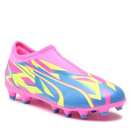 Puma Batai Puma Ultra Match Ll Energy Fg/Ag Youth 107555 01 Luminous Pink/Ultra Blue/Yellow Alert
