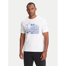 United Colors Of Benetton United Colors Of Benetton T-Shirt 3I1XU10A4 Λευκό Relaxed Fit