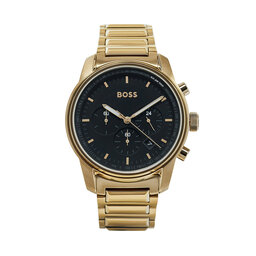 BOSS Zegarek Boss Trace 1514006 Złoty