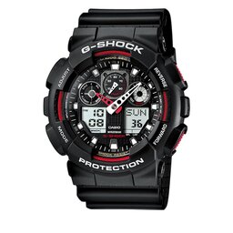 G-Shock Часовник G-Shock GA-100-1A4ER Black/Black