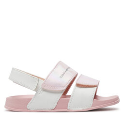

Босоніжки Calvin Klein Jeans V1A2-80845-0376 S Pink/White X054, Рожевий