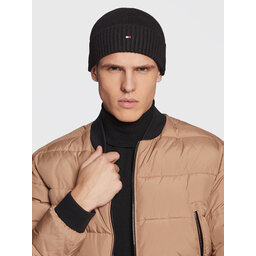 Tommy Hilfiger Čiapka Tommy Hilfiger Flag AM0AM10529 Black BDS