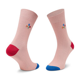 

Високі жіночі шкарпетки Happy Socks, Рожевий
