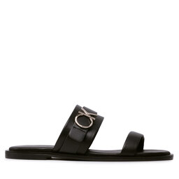 

Шльопанці Calvin Klein Almond Flat Slide W/Hdw HW0HW00679 Ck Black BAX, Чорний
