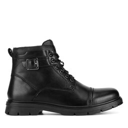 Lanetti Schnürschuhe Lanetti BENGAL-03 MBS Schwarz