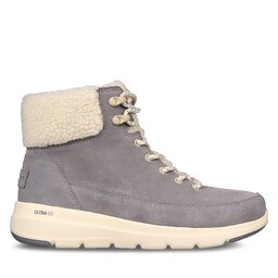 Skechers Polokozačky Skechers Glacial Ultra Woodlands 16677/GRY Šedá