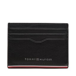 Tommy Hilfiger Θήκη πιστωτικών καρτών Tommy Hilfiger Th Corporate Cc Holder AM0AM10922 BDS