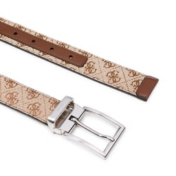 

Чоловічий ремінь Guess Strave Belts BM7656 POL35 BBO, Бежевий