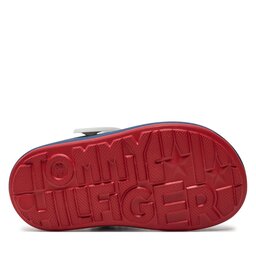 

Босоніжки Tommy Hilfiger T3X2-33440-0083 M Blu/Bianco X007, Cиній