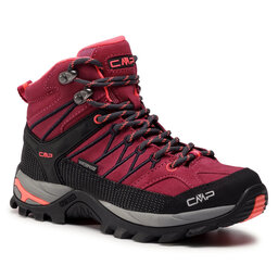 CMP Trekking-skor CMP Rigel Mid Wmn Trekking Shoe Wp 3Q12946 Magenta/Antracite 06HF