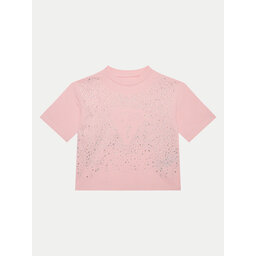 Guess Guess Camiseta J5RI13 K6YW4 Rosa Boxy Fit