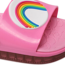 

Шльопанці Melissa Beach Slide Next Gen + Care Bears 33627 Pink AC146, Рожевий