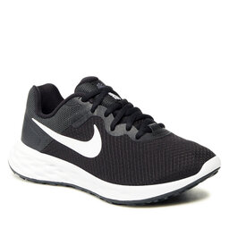Nike Pantofi Nike Revolution 6 Nn DC3729 003 Black/White/Dk Smoke Grey