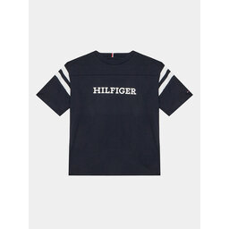 Tommy Hilfiger Tommy Hilfiger Majica Varsity KB0KB08678 D Mornarsko modra Regular Fit