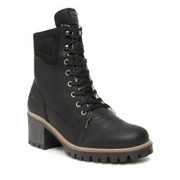 Rieker Polokozačky Rieker Y8610-00 Schwarz