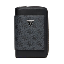 Guess Duży Portfel Męski Guess SMMILO P5401 Czarny