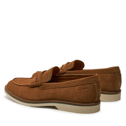 

Туфлі Clarks Atticus Ltslip 26176086 Cola Suede, Коричневий