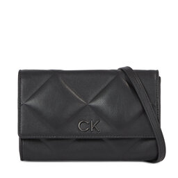 Calvin Klein Borsetta Calvin Klein Re-Lock Quilt Mini Bag K60K611086 Ck Black BAX