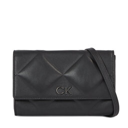 Calvin Klein Rankinė Calvin Klein Re-Lock Quilt Mini Bag K60K611086 Ck Black BAX
