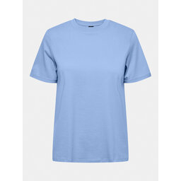Pieces Pieces Marškinėliai Ria 17086970 Mėlyna Regular Fit