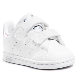 adidas Pantofi adidas Stan Smith Cf I FX7537 Ftwwht/Ftwwht/Silvmt