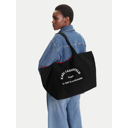 KARL LAGERFELD Handtasche KARL LAGERFELD A1W50006 Schwarz