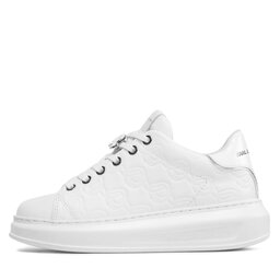 KARL LAGERFELD Sneakersy KARL LAGERFELD KL62523F White Lthr/Mono