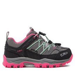 CMP Turistiniai batai CMP Kids Rigel Low Trekking Wp 3Q54554 Cemento-Pink Fluo 35YN