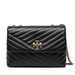 Tory Burch Borsetta Tory Burch Kira Chevron Convertible Shoulder Bag 90446 Nero