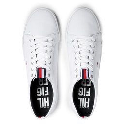 

Снікерcи Tommy Hilfiger Iconic Long Lace Sneaker FM0FM01536 Triple White 0K4, Білий