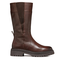Geox Čižmy Geox D Iridea D46HRD 00043 C6006 Hnedá